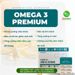 SHQ26 Thực phẩm bảo vệ sức khỏe Supercritical Extracted rTG Omega 3 Premium (900mg*60viên), bổ sung vitamin, hỗ trợ lưu thông máu và chống oxi hoá