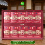 SHQ12 HỒNG SÂM THÁI LÁT TẨM MẬT ONG HONEYED RED GINSENG SLICES 20G/GÓI, 10 GÓI/ HỘP 200GR - “Tặng sức khỏe, chọn sâm lát – Nhỏ gọn, sang trọng, tiện lợi!”