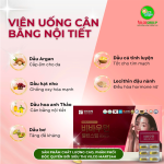 SHQ21 Thực phẩm bảo vệ sức khỏe VIVA WOMAN BALANCE UP 1000mg/viên, 180 viên/hộp - Viên uống cân bằng nội tiết & làm đẹp toàn diện cho phụ nữ hiện đại!