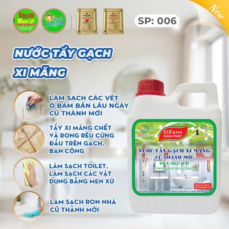 Tẩy gạch vuông cũ thành mới SiFa999 1200gr