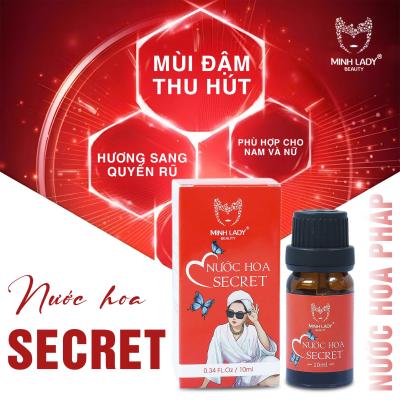 NƯỚC HOA LÀM THƠM VÙNG KÍN MINH LADY BEAUTY NAM NỮ LƯU HƯƠNG 10ML [CÓ CHE TÊN] Perfume Cosmetic